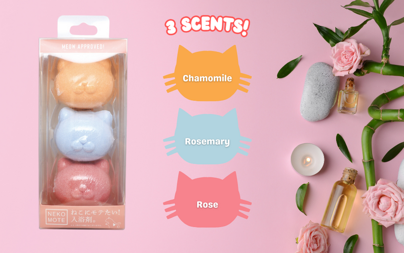 NekoMote Bath Ball Gift Set - Classic Ready